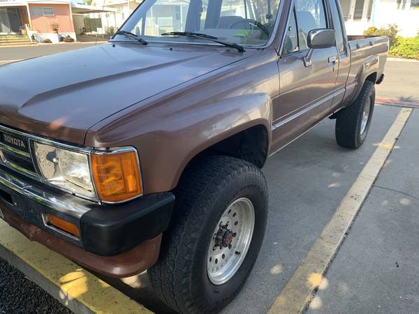 1986 Toyota Pickup xtra cab 4x4 22re for sale in Oceanside, CA – photo 2
