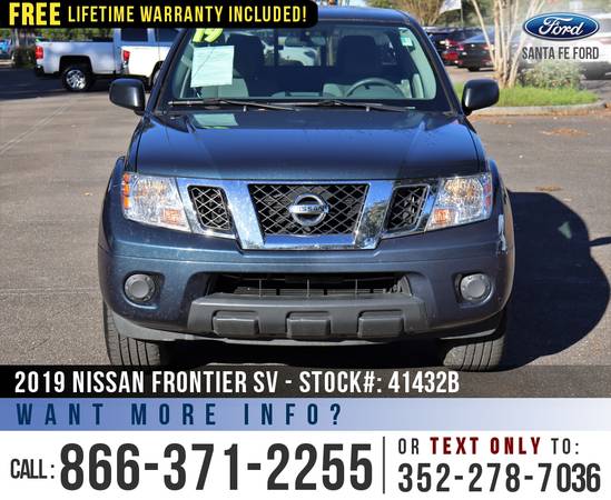 2019 Nissan Frontier SV Bluetooth, Cruise Control, Touchscreen for sale in Alachua, AL – photo 2