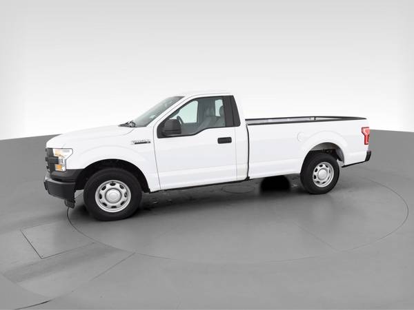 2016 Ford F150 Regular Cab XLT Pickup 2D 8 ft pickup White - FINANCE... for sale in Bloomington, IL – photo 4