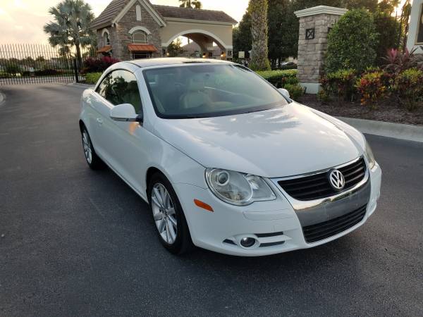 2007 Volkswagen Eos Turbo Hard Top Convertible - cars & trucks - by... for sale in Holiday, FL – photo 3