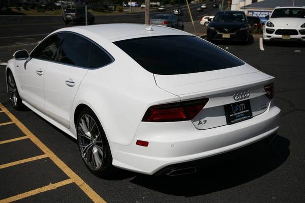 2017 *Audi* *A7* *3.0 TFSI Premium Plus* Ibis White for sale in south amboy, NJ – photo 4