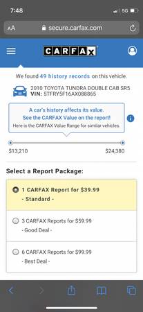 2010 Toyota Tundra for sale in Canton, GA – photo 15