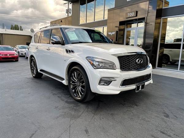 2015 Infiniti QX80 AWD All Wheel Drive 7-Passenger w/3rd row seating for sale in Bellingham, WA – photo 2