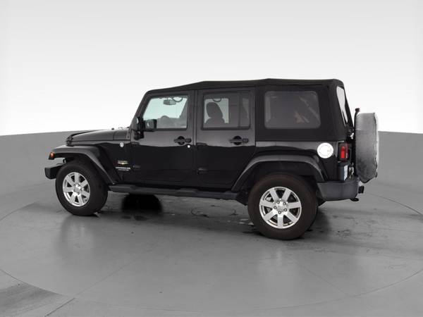 2013 Jeep Wrangler Unlimited Sahara Sport Utility 4D suv Black - -... for sale in Mansfield, OH – photo 6