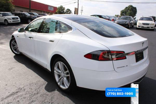 2013 Tesla Model S Base 4dr Liftback (85 kWh) 1 YEAR FREE OIL... for sale in Norcross, GA – photo 3