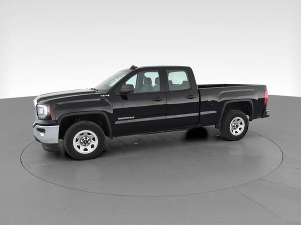 2018 GMC Sierra 1500 Double Cab Pickup 4D 6 1/2 ft pickup Black - -... for sale in Washington, District Of Columbia – photo 4