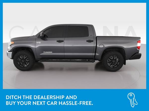 2018 Toyota Tundra CrewMax SR5 Pickup 4D 5 1/2 ft pickup Gray for sale in Other, OR – photo 4