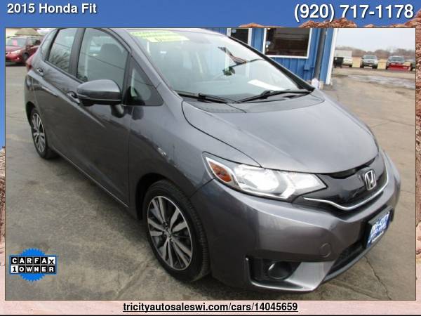 2015 HONDA FIT EX L 4DR HATCHBACK Family owned since 1971 - cars & for sale in MENASHA, WI – photo 7