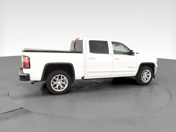 2016 GMC Sierra 1500 Crew Cab SLT Pickup 4D 5 3/4 ft pickup White -... for sale in Arlington, District Of Columbia – photo 12