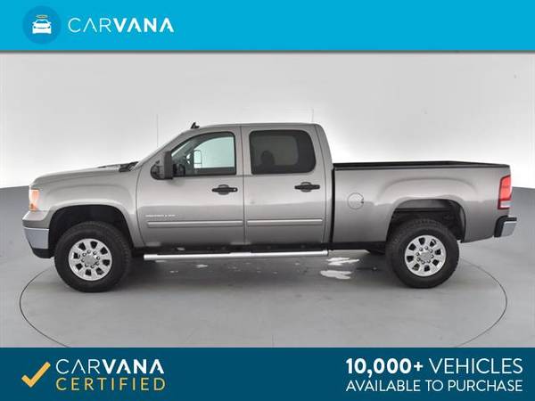 2012 GMC Sierra 3500 HD Crew Cab SLE Pickup 4D 8 ft pickup Gray - for sale in Springfield, MA – photo 7