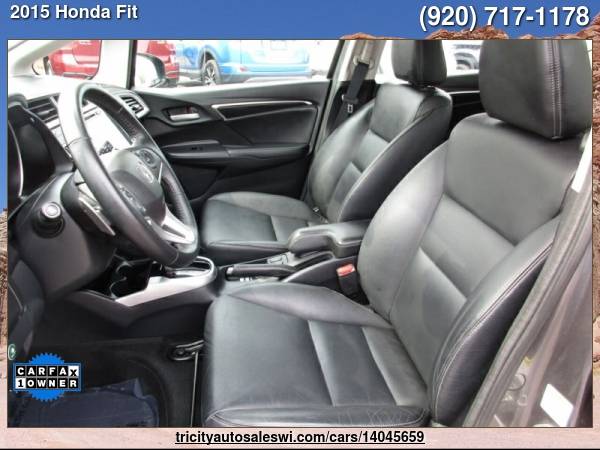 2015 HONDA FIT EX L 4DR HATCHBACK Family owned since 1971 - cars & for sale in MENASHA, WI – photo 12