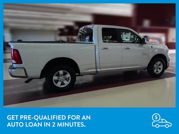 2018 Ram 1500 Quad Cab Harvest Pickup 4D 6 1/3 ft pickup Silver for sale in Montebello, CA – photo 9