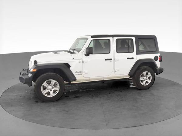 2020 Jeep Wrangler Unlimited Sport S Sport Utility 4D suv White - -... for sale in Saint Paul, MN – photo 4