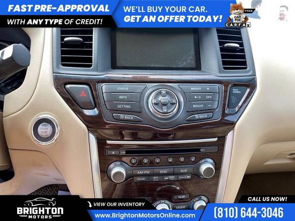 2013 Nissan Pathfinder SL 4WD! 4 WD! 4-WD! FOR ONLY 204/mo! - cars for sale in Brighton, MI – photo 8