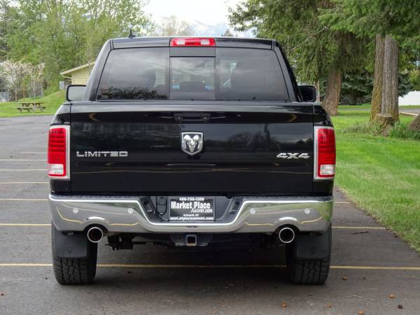 2014 RAM 1500 CREW CAB 4x4 4WD Truck Dodge LARAMIE LIMITED PICKUP 4D for sale in Kalispell, MT – photo 17