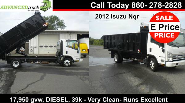 2015 Isuzu Npr Box Truck Dump Flatbed Reefer - cars & trucks - by... for sale in NEW YORK, NY – photo 3
