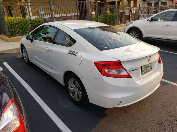 2012 Honda Civic LX Coupe - 140k miles - Good Condition - As Is for sale in Valrico, FL – photo 4