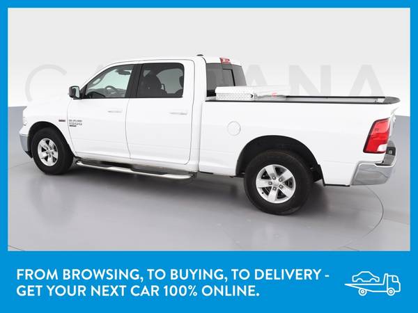 2019 Ram 1500 Classic Crew Cab SLT Pickup 4D 6 1/3 ft pickup White for sale in Ronkonkoma, NY – photo 5