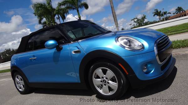 2018 *MINI* *Cooper Convertible* Electric Blue Metallic - cars &... for sale in West Palm Beach, FL – photo 12