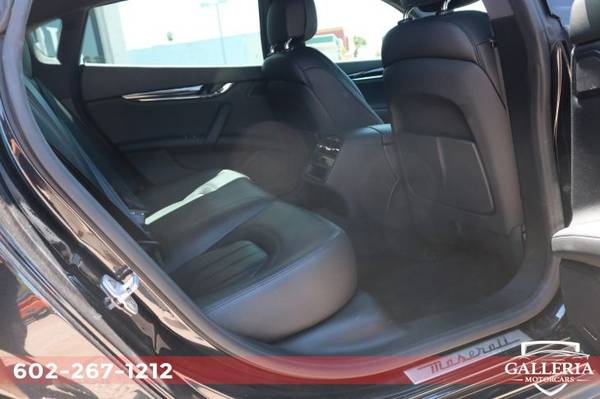 2016 Maserati Quattroporte S sedan Nero for sale in Scottsdale, AZ – photo 16