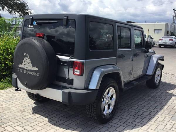 2013 Jeep Wrangler Unlimited Sahara - Lowest Miles / Cleanest Cars... for sale in Fort Myers, FL – photo 4