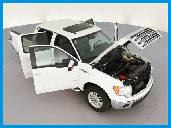 2014 Ford F150 SuperCrew Cab Lariat Pickup 4D 5 1/2 ft pickup White for sale in Victoria, TX – photo 21