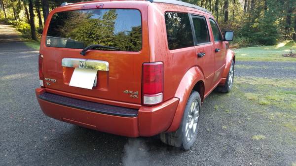 2007 Dodge Nitro R/T 4x4 - cars & trucks - by owner - vehicle... for sale in Chinook, OR – photo 3