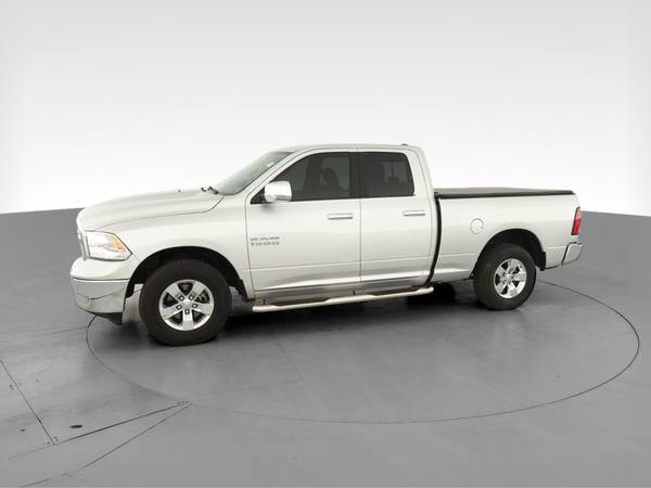 2017 Ram 1500 Quad Cab SLT Pickup 4D 6 1/3 ft pickup Silver -... for sale in Chaska, MN – photo 4