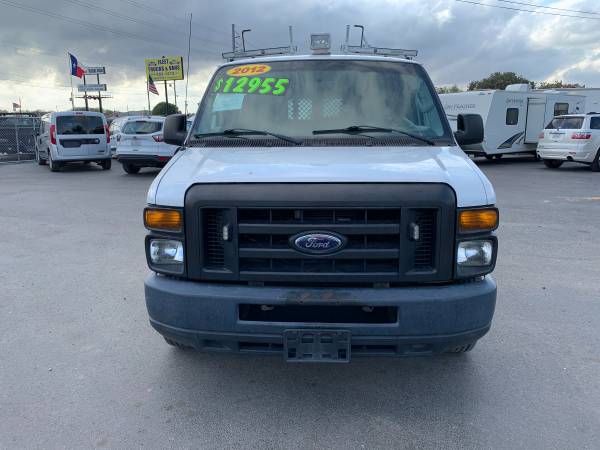 2012 FORD CARGO VAN LOADED WITH RACKS, LADDER RACK! WE FINANCE!!!! -... for sale in Corpus Christi, TX – photo 2