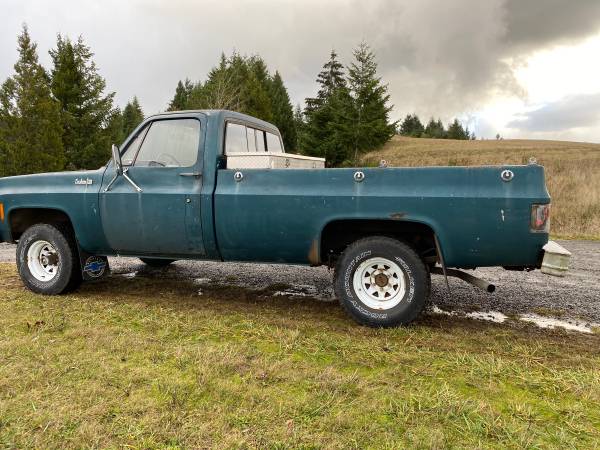 1973 Chevy 4X4 Custom C-10 - cars & trucks - by owner - vehicle... for sale in Westfir, OR – photo 5