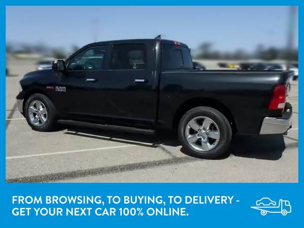 2016 Ram 1500 Crew Cab Big Horn Pickup 4D 5 1/2 ft pickup Black for sale in Catskill, NY – photo 5