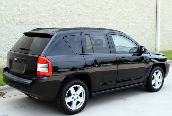 Black 2007 Jeep Compass - Auto - 1 Owner - 73k Miles - New Tires for sale in Raleigh, NC – photo 3