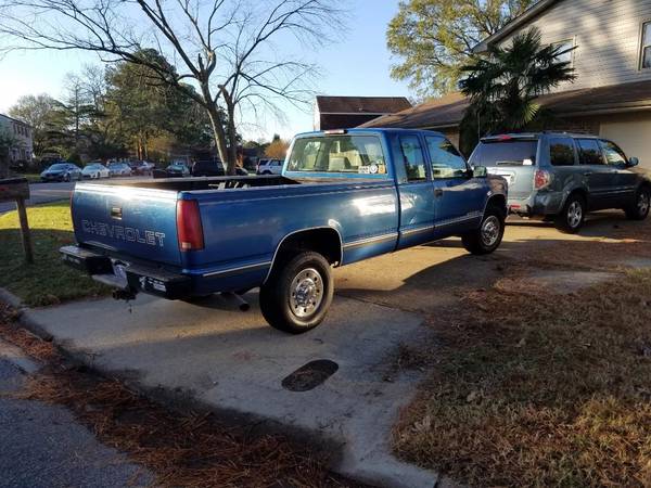 1997 c/2500 ext cab long bed chevy truck - cars & trucks - by owner... for sale in Virginia Beach, VA – photo 2
