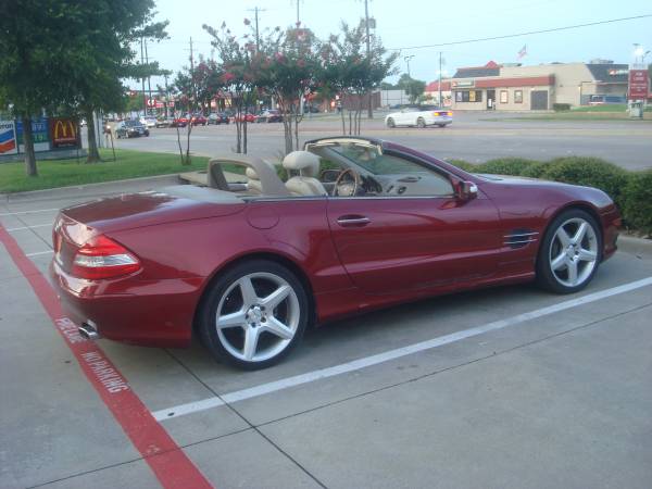 2006 MERCEDES SL500 MAROON 48, 345 ACTUAL MILES - - by for sale in Richardson, TX – photo 5