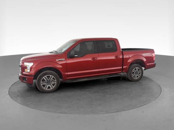 2016 Ford F150 SuperCrew Cab XLT Pickup 4D 5 1/2 ft pickup Red - -... for sale in Glens Falls, NY – photo 4