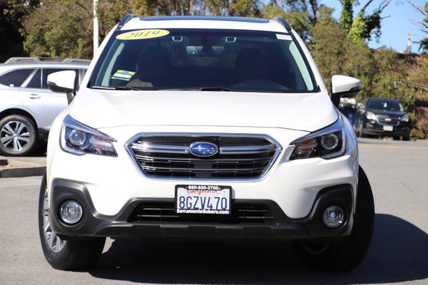 2019 Subaru Outback 2.5i Touring Wagon wagon White for sale in Colma, CA – photo 2