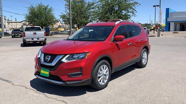 2017 Nissan Rogue SV hatchback Palatial Ruby - - by for sale in El Paso, TX – photo 3