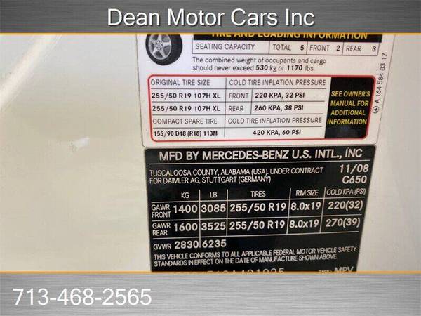 2009 Mercedes Benz ML350 4MATIC AWD 4dr SUV - cars & trucks - by... for sale in Houston, TX – photo 23