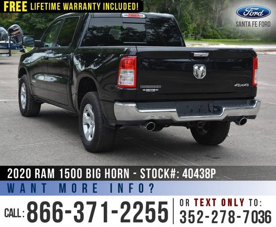 2020 RAM 1500 BIG HORN 4WD Camera, Cruise, Homelink - cars & for sale in Alachua, FL – photo 5