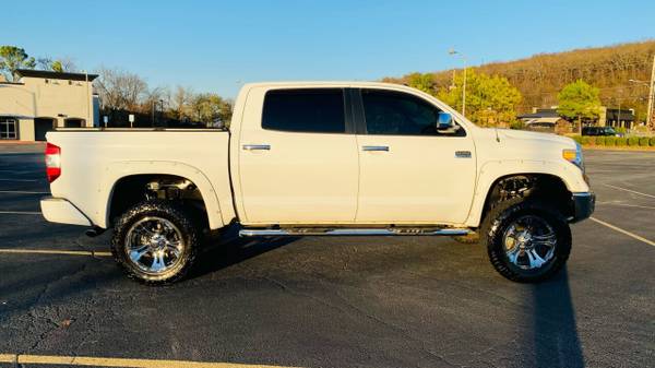 2014 Toyota Tundra 1794 Edition 4x4 4dr CrewMax Cab Pickup SB (5.7L... for sale in Fayetteville, AR – photo 8