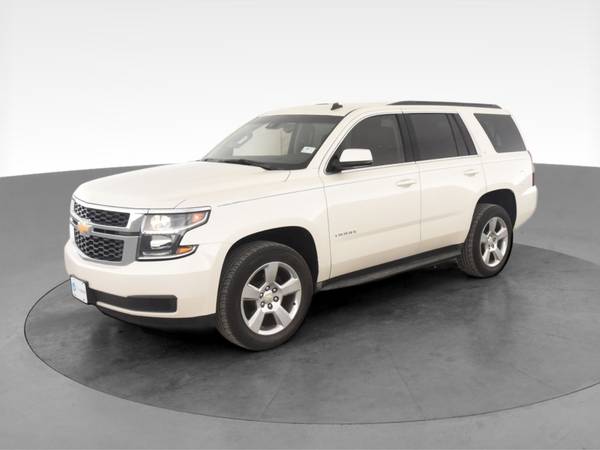 2015 Chevy Chevrolet Tahoe LT Sport Utility 4D suv White - FINANCE -... for sale in NEWARK, NY – photo 3