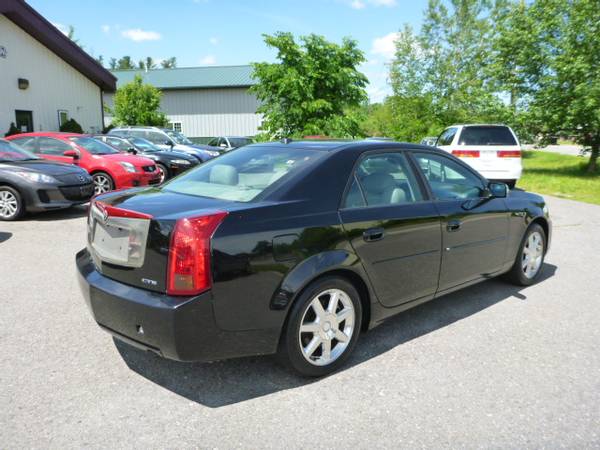 2004 CADILLAC CTS CLEAN LOADED BLACK ON BLACK LEATHER ROOF NICE CAR for sale in Milford, ME – photo 5