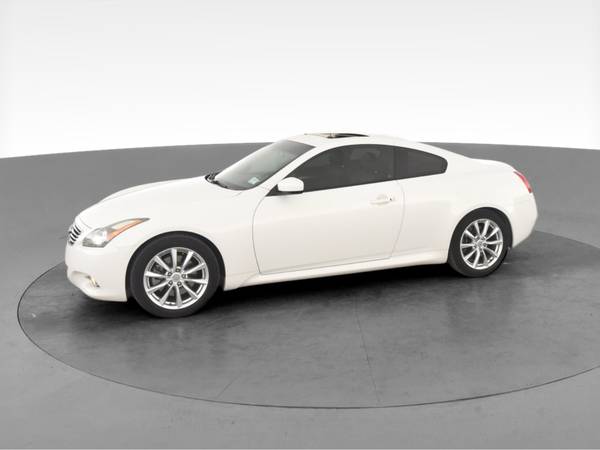 2011 INFINITI G G37 Coupe 2D coupe White - FINANCE ONLINE - cars &... for sale in Boston, MA – photo 4