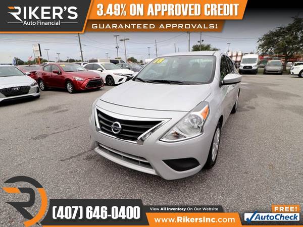 $139/mo - 2018 Nissan Versa 1.6 SV - 100 Approved! - cars & trucks -... for sale in Kissimmee, FL – photo 4