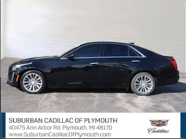 2016 Cadillac CTS sedan 2.0L Turbo Luxury - Cadillac Black Raven for sale in Plymouth, MI – photo 2