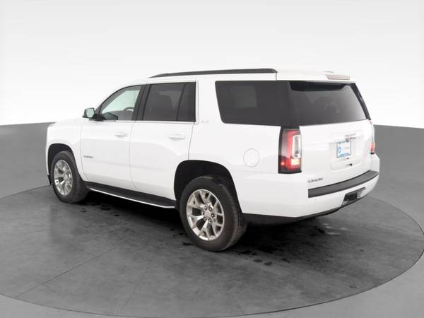 2017 GMC Yukon SLE Sport Utility 4D suv White - FINANCE ONLINE -... for sale in Arlington, District Of Columbia – photo 7