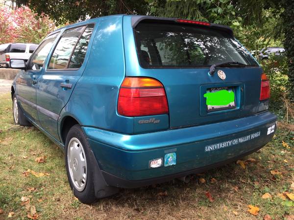 1993 VW Golf III GL ** LOW MILES for sale in Temple, PA – photo 3