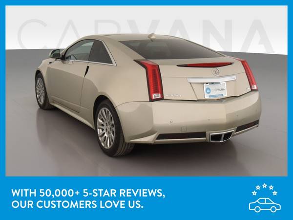2014 Caddy Cadillac CTS 3 6 Premium Collection Coupe 2D coupe Beige for sale in Arlington, District Of Columbia – photo 6