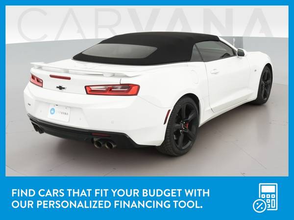 2017 Chevy Chevrolet Camaro SS Convertible 2D Convertible White for sale in Fort Worth, TX – photo 8