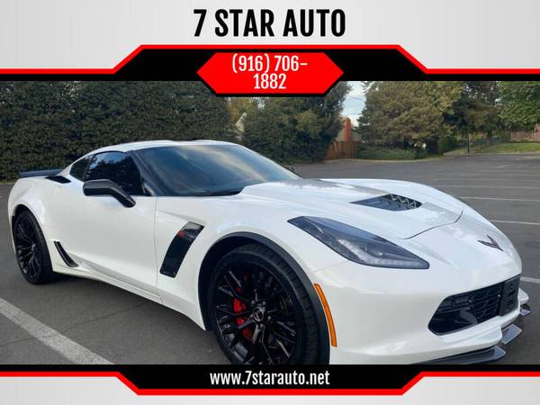 2015 CHEVROLET CORVETTE Z06 W/3LZ..ONE OWNER..7 SPEED...SUPERCHARGED... for sale in Sacramento , CA